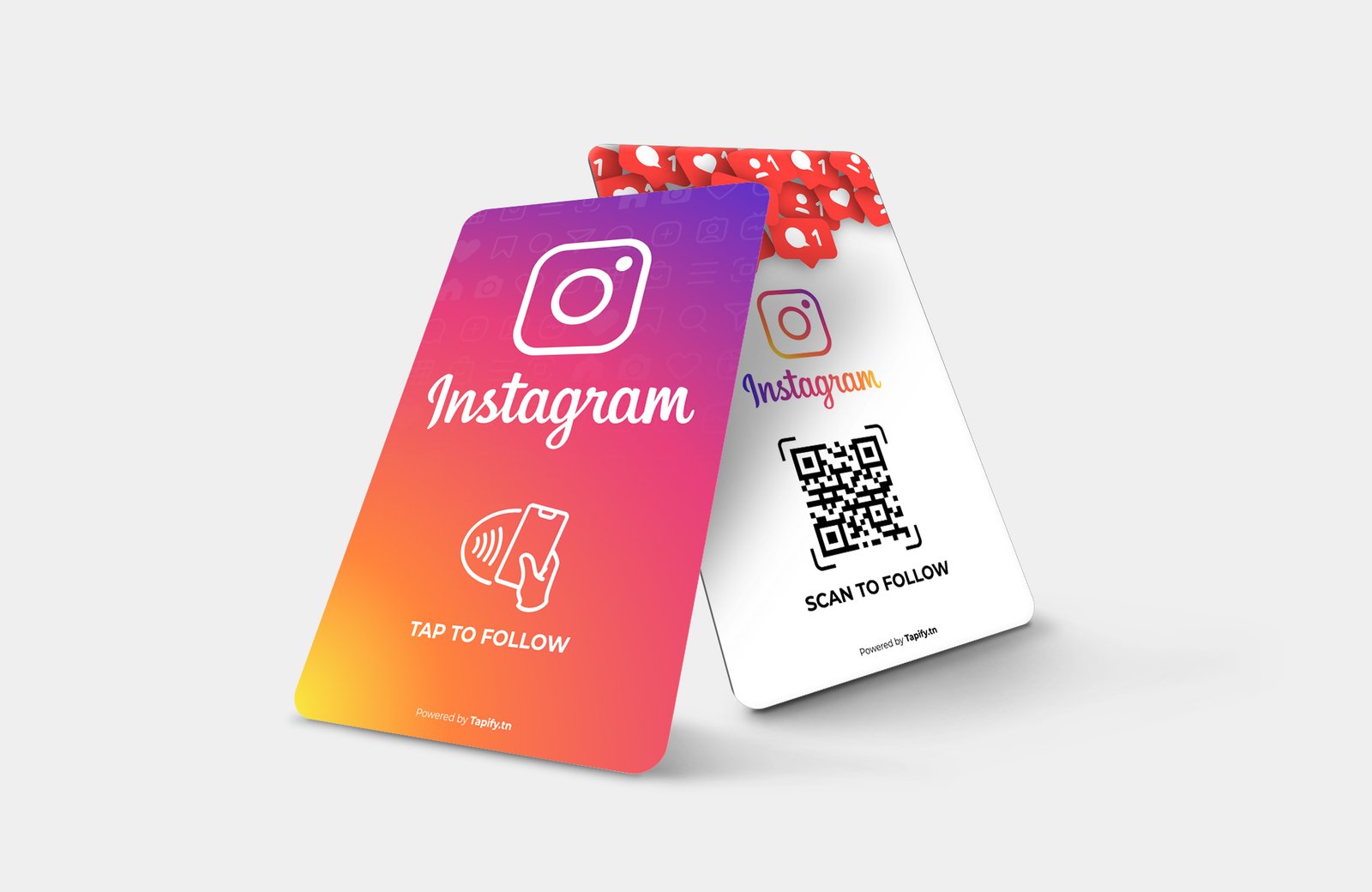 Carte NFC/QR Réseaux Sociaux - Instagram