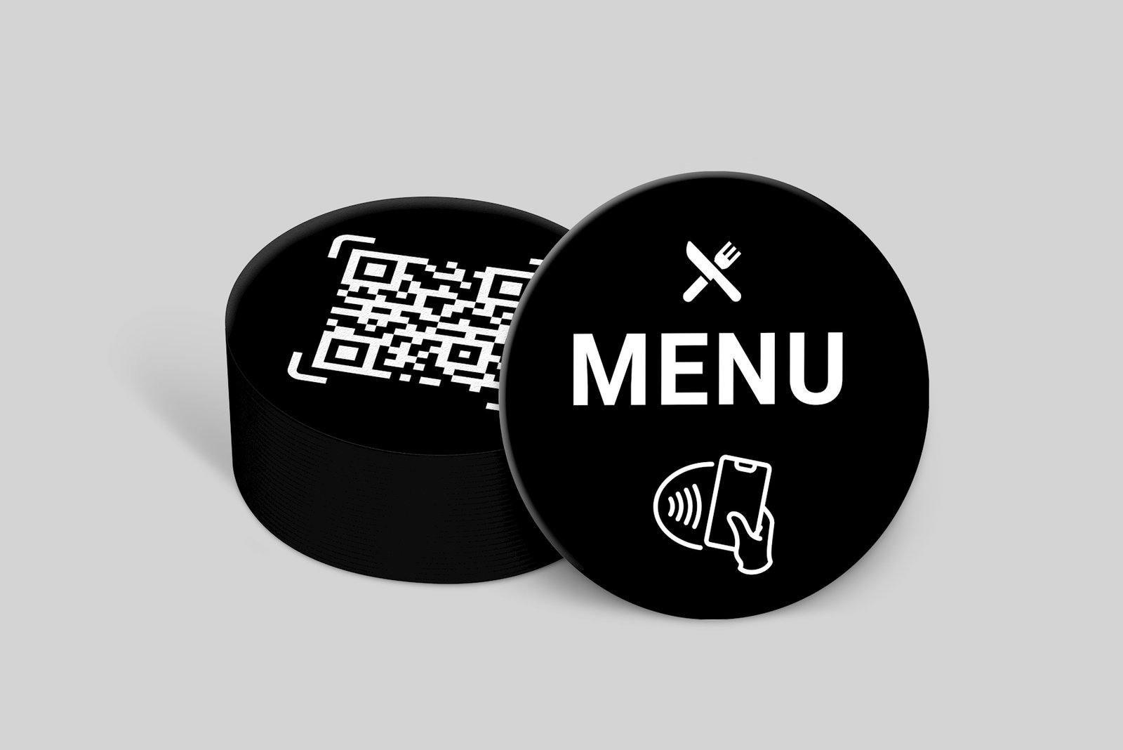 Jeton Menu NFC Adhésif (2.5 cm) - Image 2