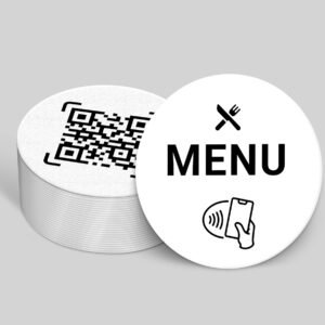 Jeton Menu NFC Adhésif (2.5 cm)