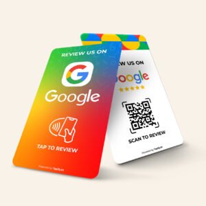 Carte Avis Google NFC & QR