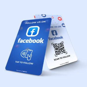 Carte NFC/QR Réseaux Sociaux - Facebook