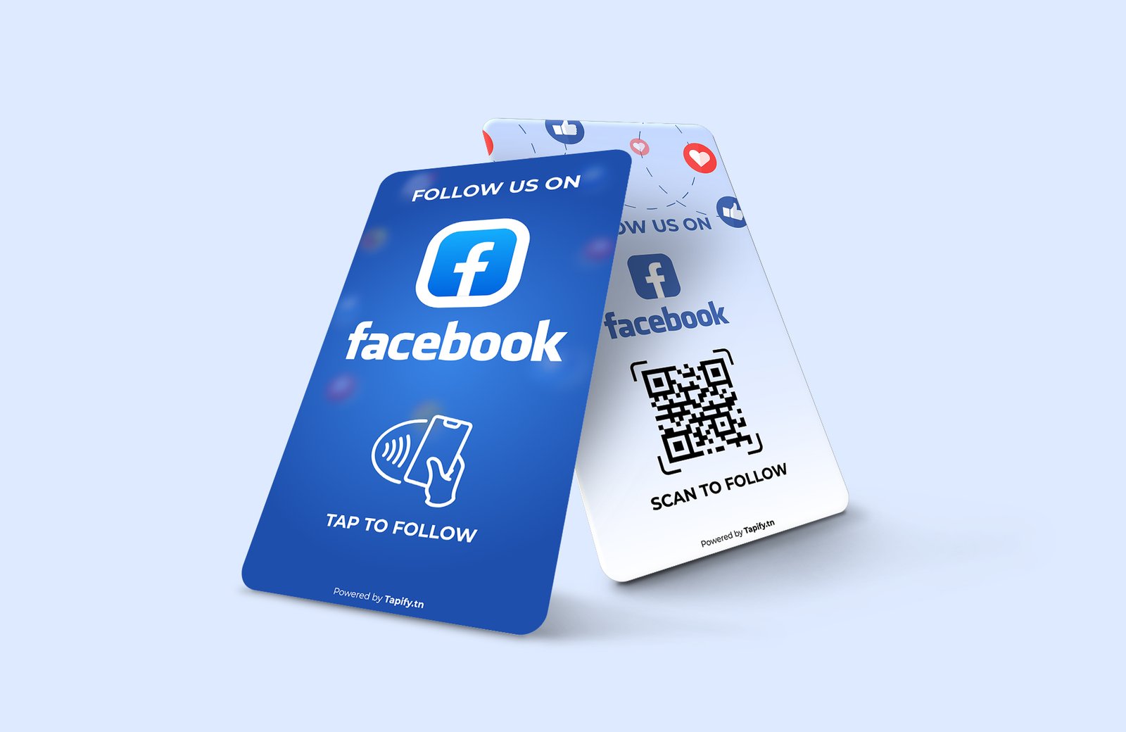 Carte NFC/QR Réseaux Sociaux - Facebook